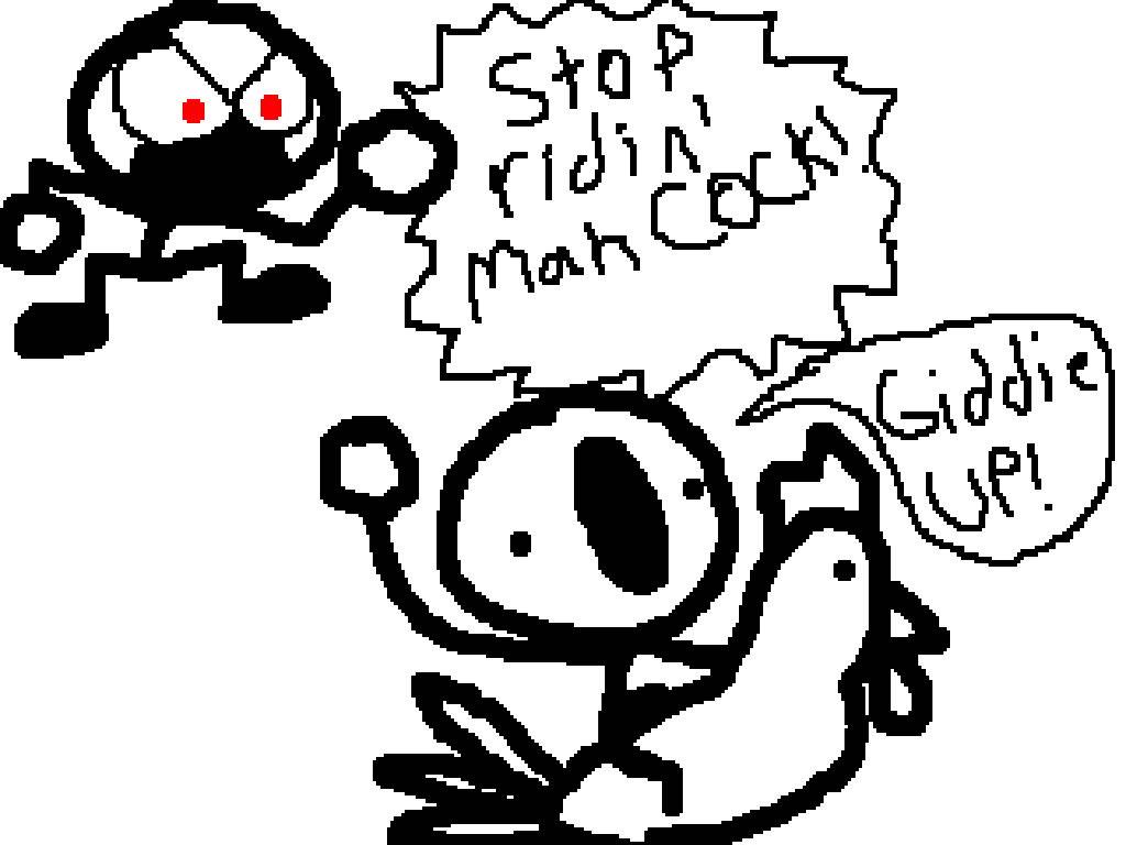 Request:STOP RIDIN' MAH COCK! by AllegroNAM