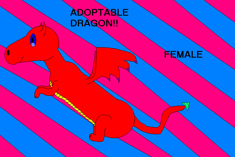 adoptable dragon by AlleyCat17