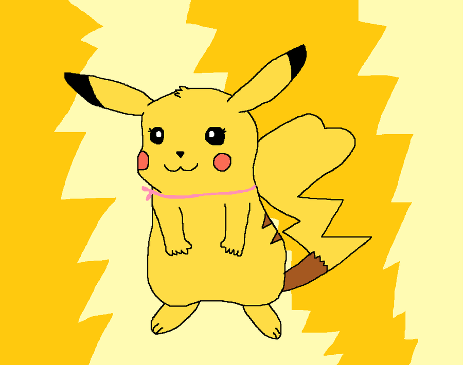 Nanna the pikachu by AlleyCat17