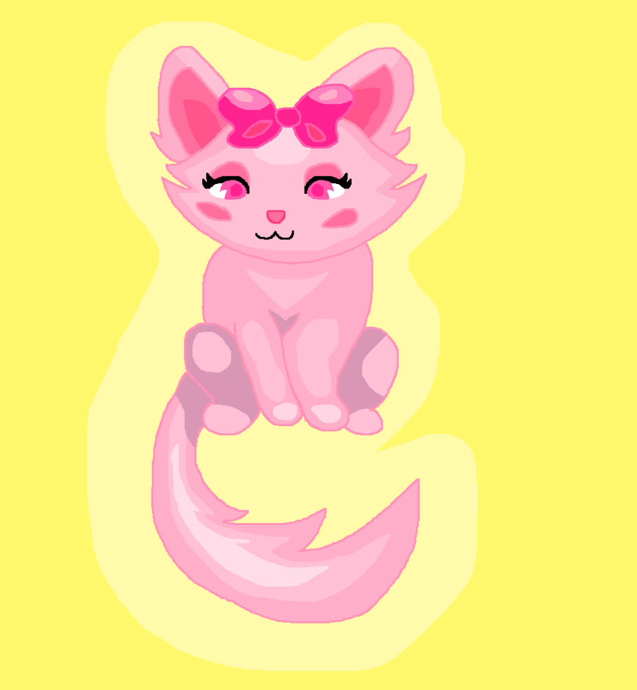 Pink Kitten by AlleyCat17