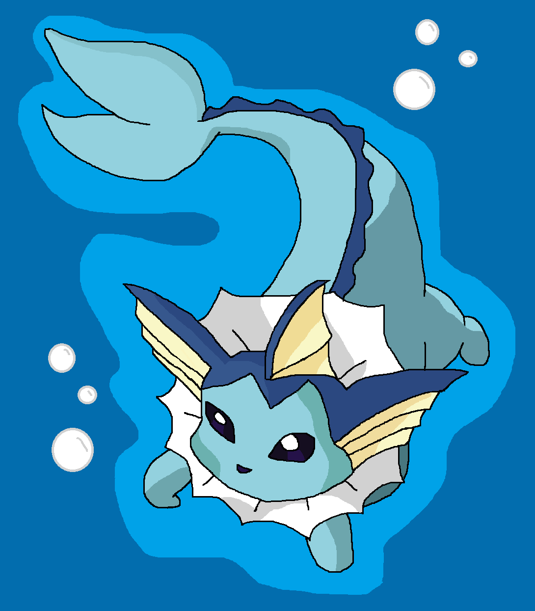 Vaporeon by AlleyCat17