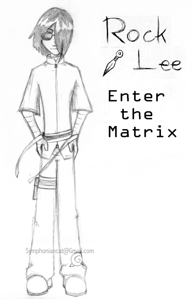 Rock Lee + Matrix by Alley_Cat