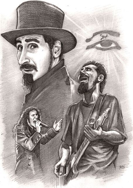 Serj Tankian by Alleycatsgarden