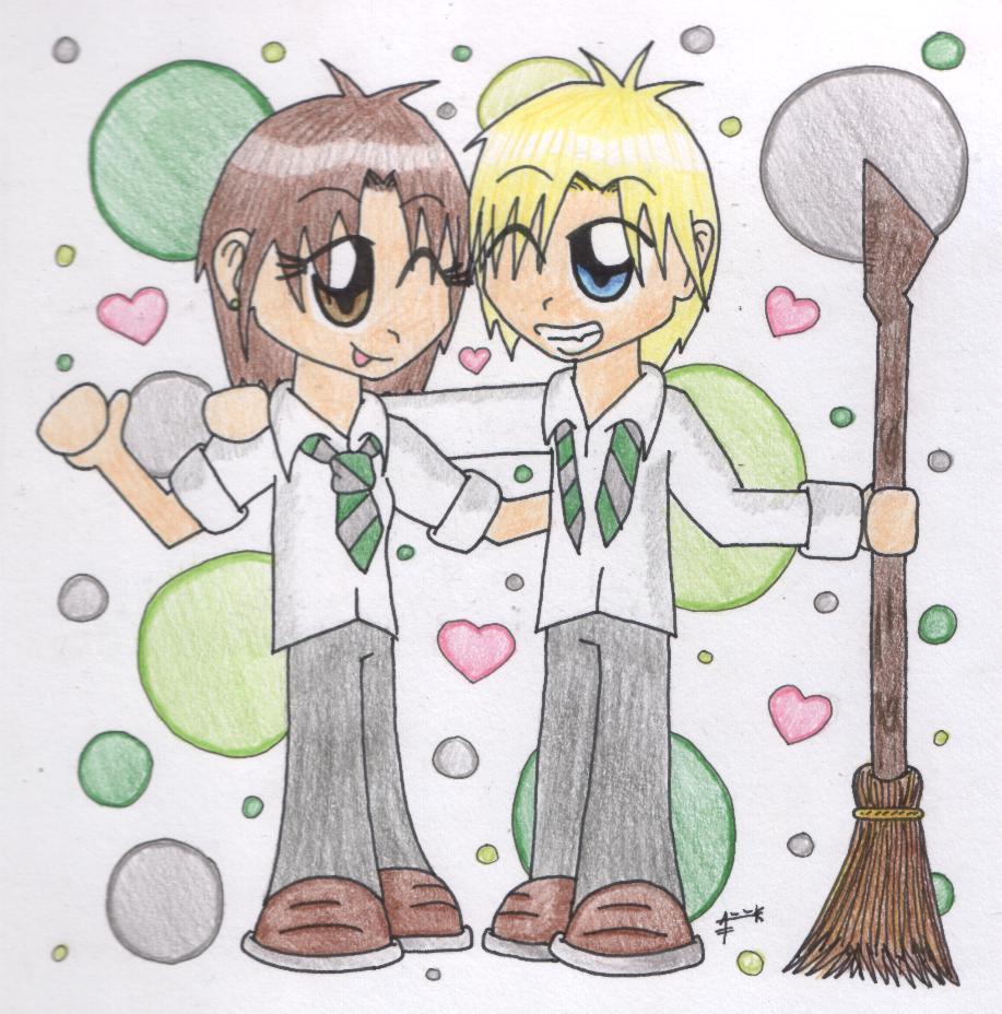 Slytherin Couple (For Angelamy612) by Allie