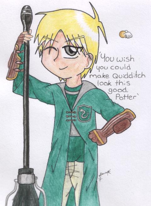 Quidditch Draco by Allie