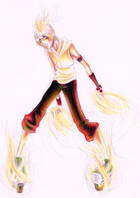 Kazu - Blaze Away by AllisonPO