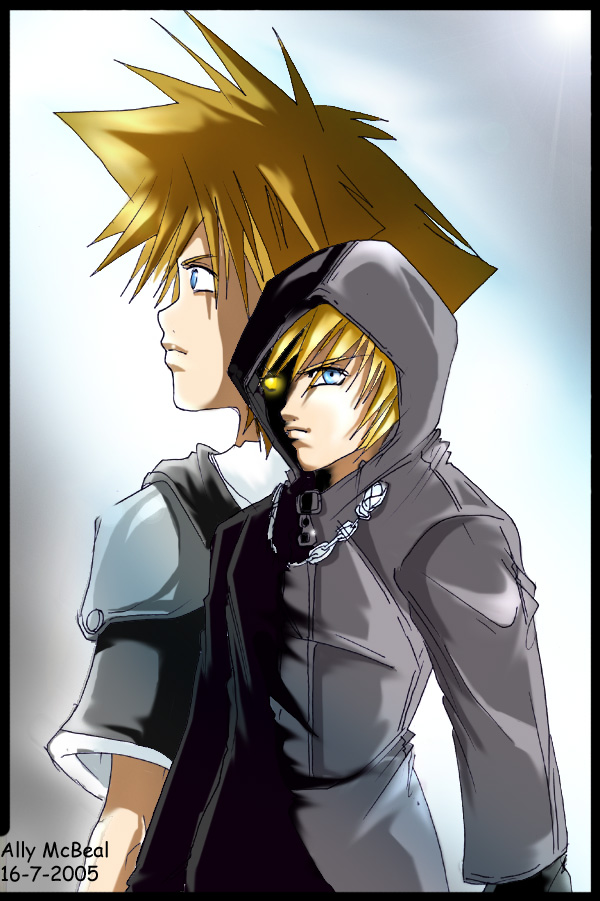 bhk and sora by AllyMcBeal