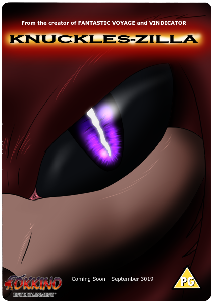 Knuckles-Zilla by AllySaurus