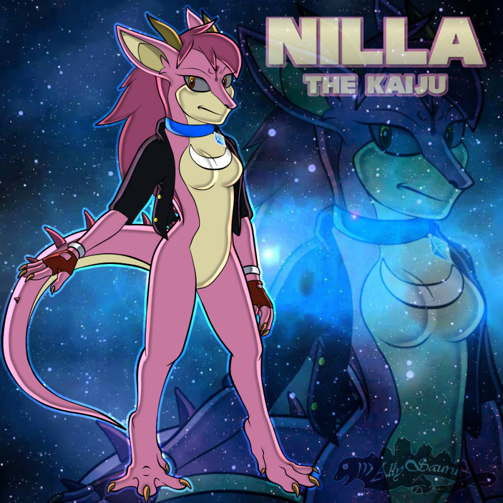 Nilla The Kaiju by AllySaurus
