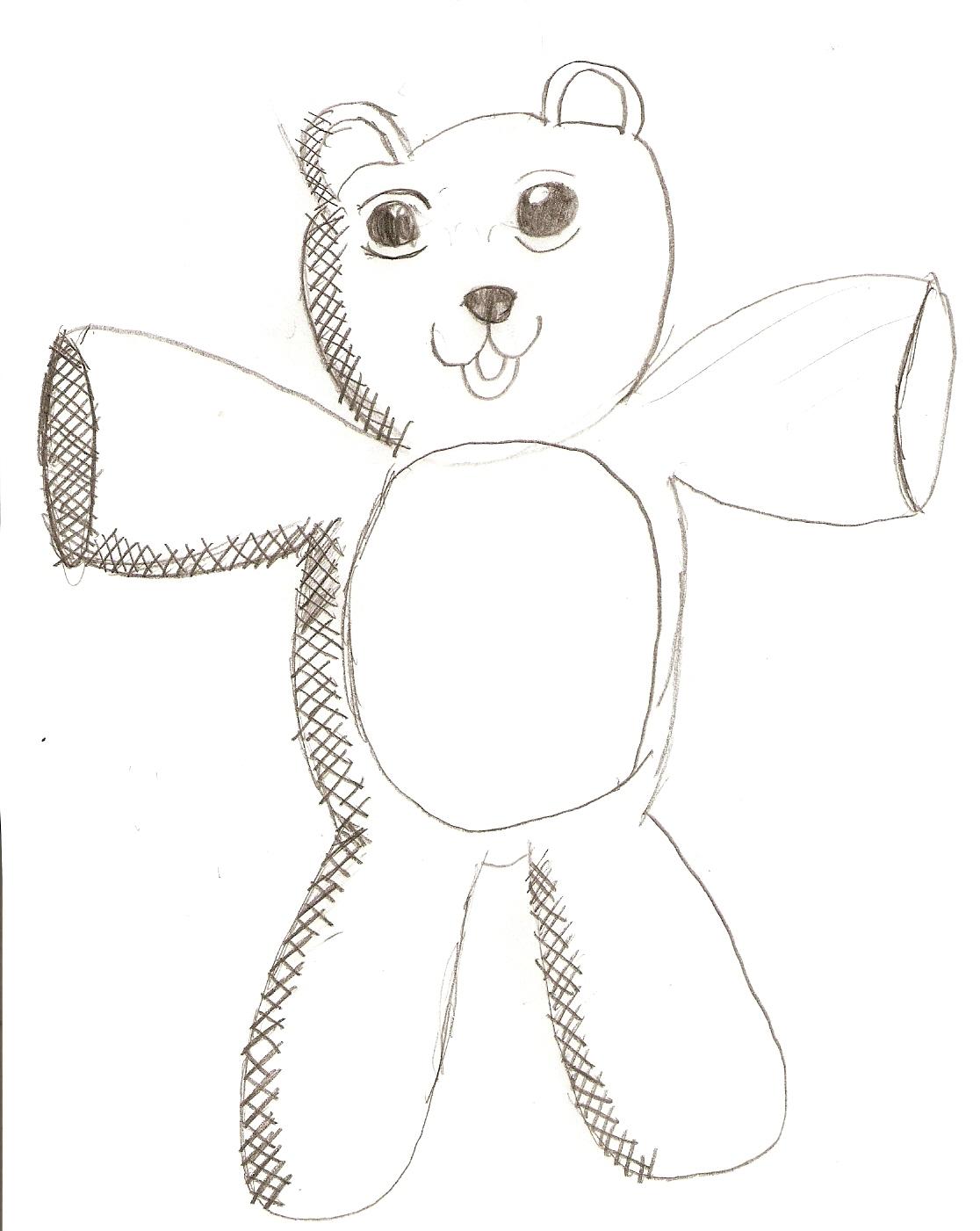 teddy bear by Almecha