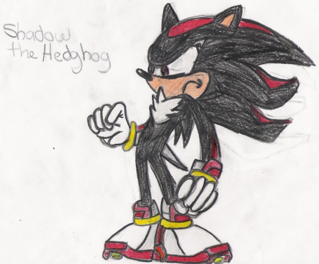 Shadow the Hedgehog Draw Fanart of a Character