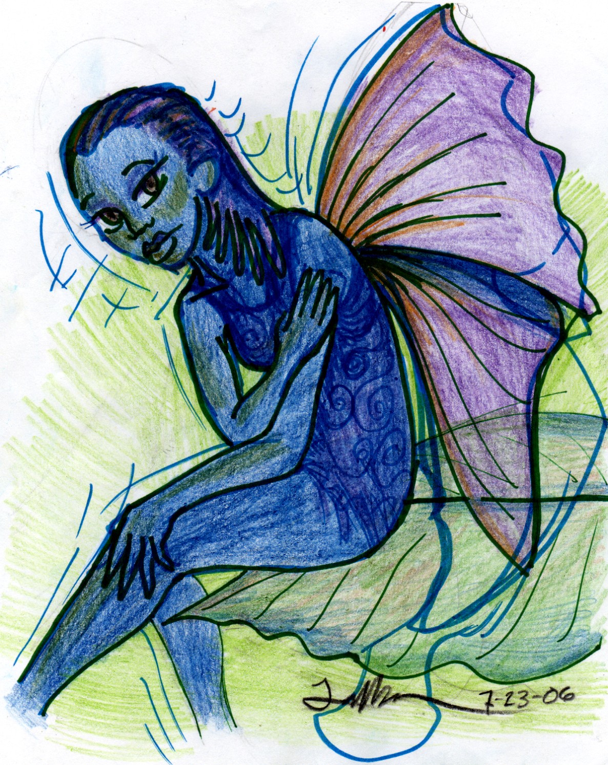 Blue Fairy by AlphaKat