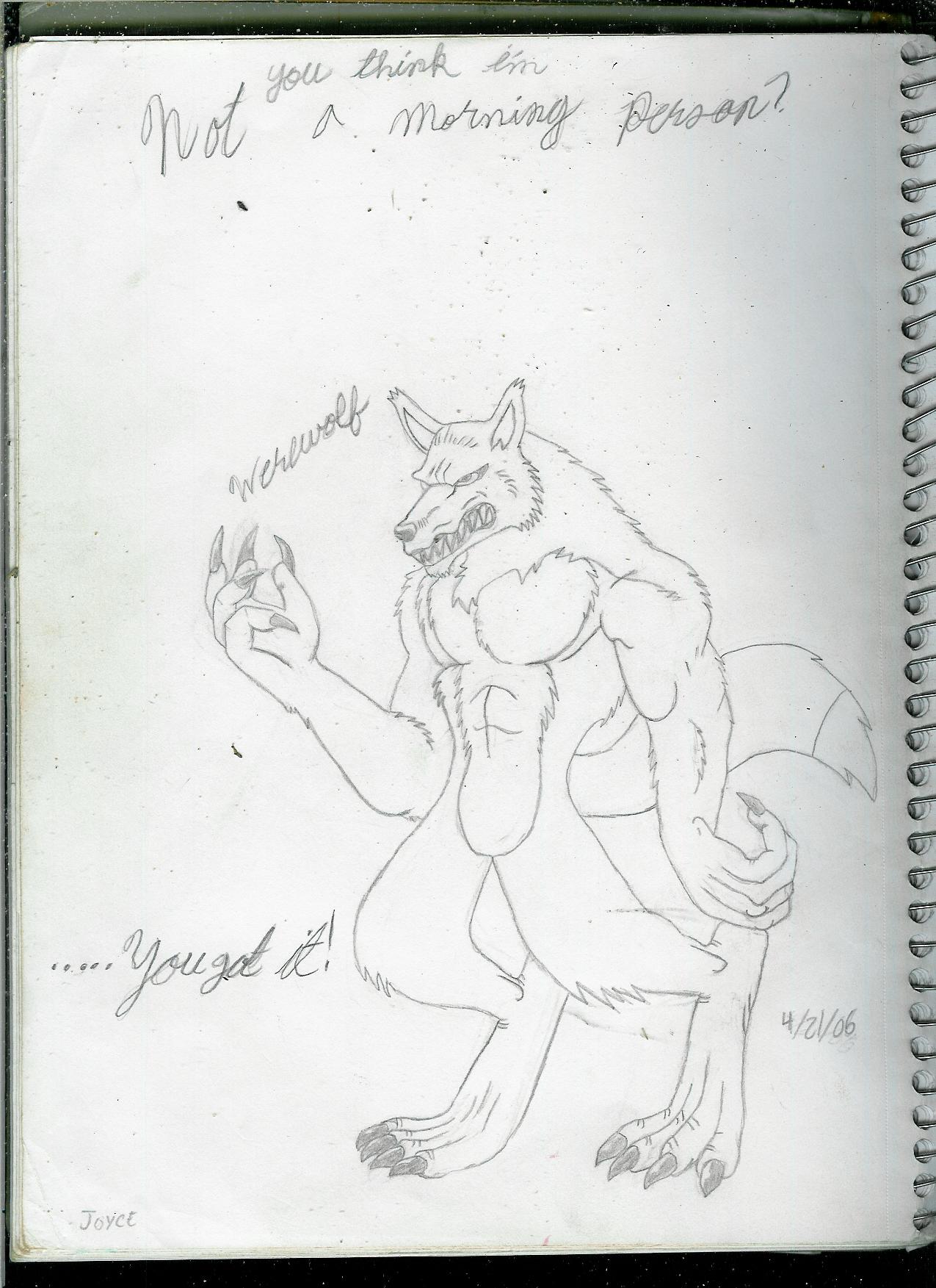 werewolf by AlphaTimberWulf
