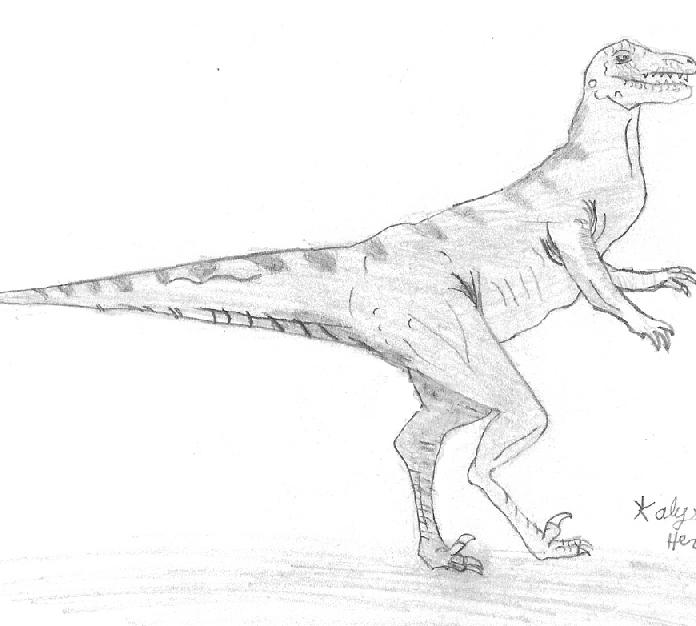 Velocilraptor by AlysInWonderland