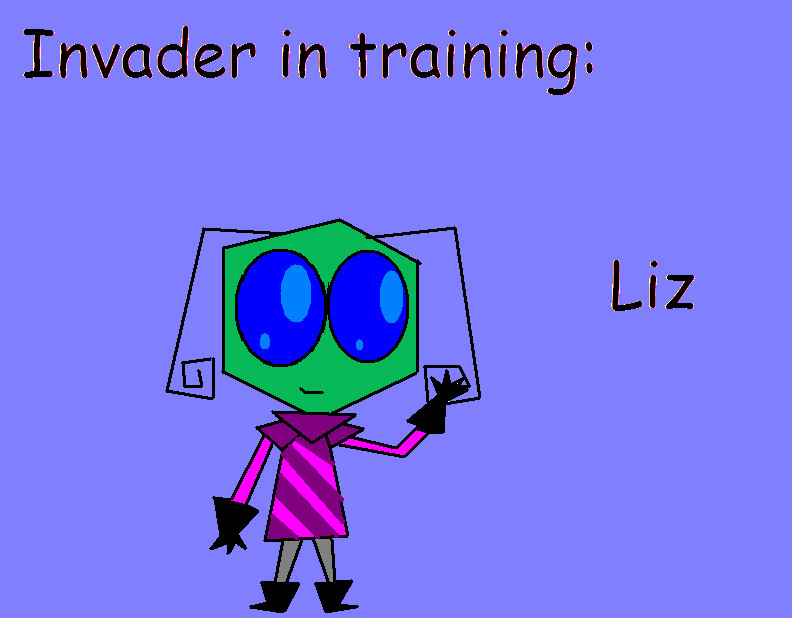 Liz, Invader In Training by AmaraBellaGirl
