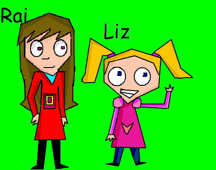 Rai and Liz Disguised by AmaraBellaGirl