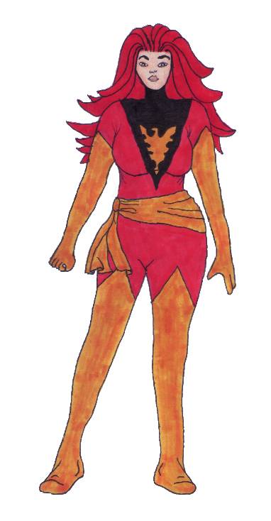 Jean Grey as Dark Phoenix by Amazonboy