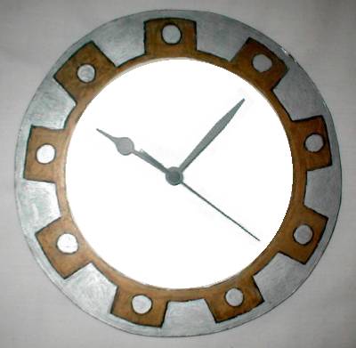 Chakram clock by Amazonboy