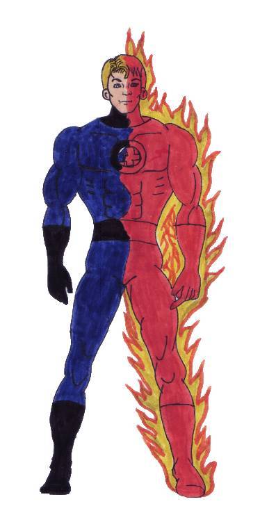 Johnny Storm - Human Torch by Amazonboy