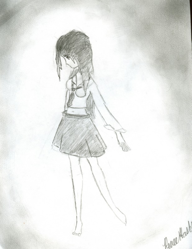 Schoolgirl by AmongTheHidden