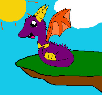 Spyro the Dragon by AmyRose123
