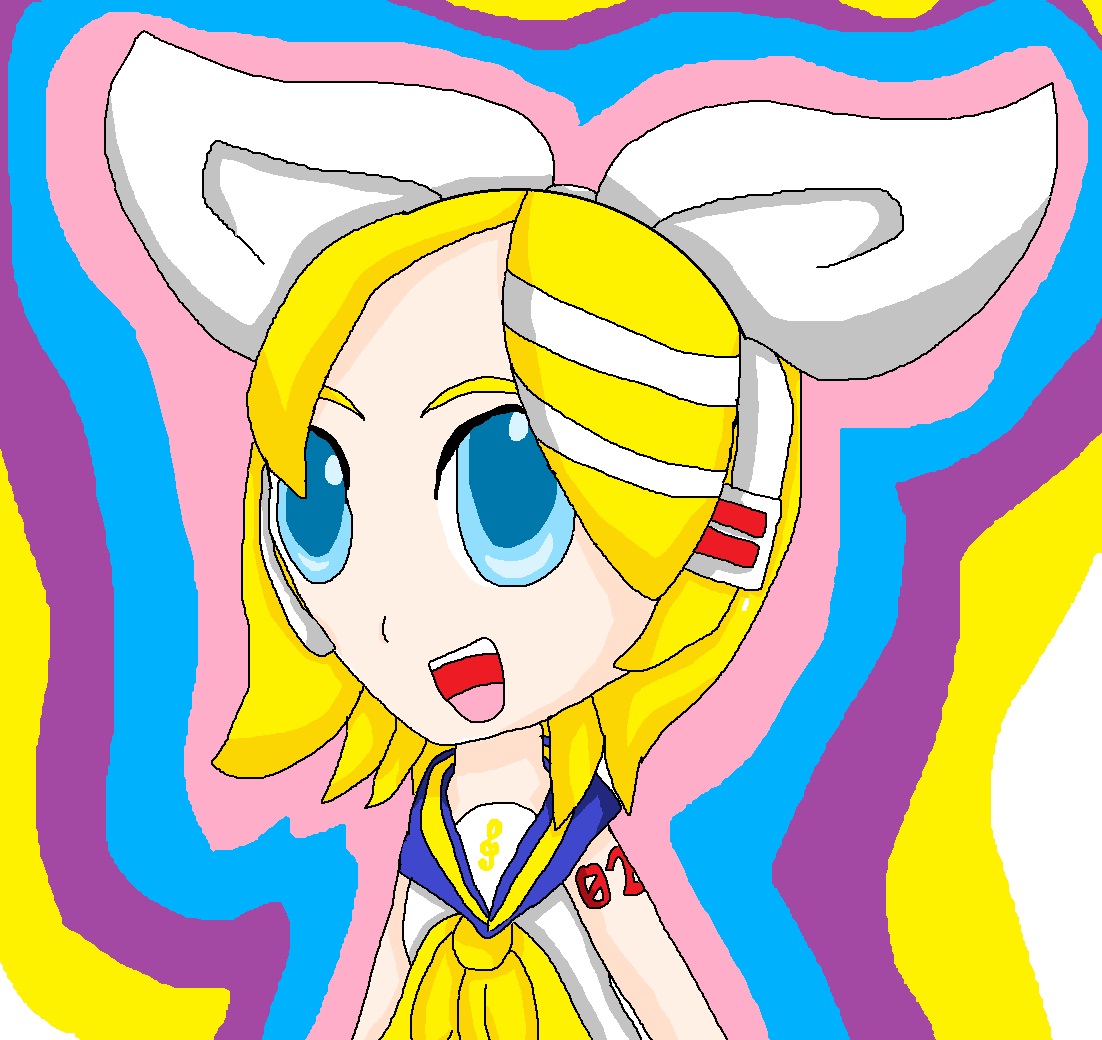 Kagamine Rin (My style) by AmyRose123