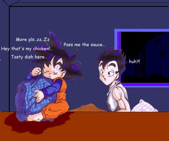 What have you been doing all night Goten? by Amy_Guardia
