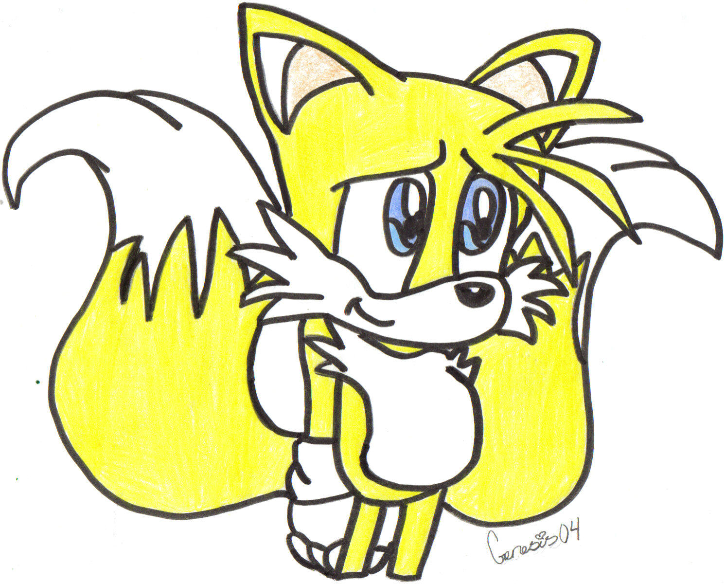 Miles "Tails" Prower by Amyfan2004