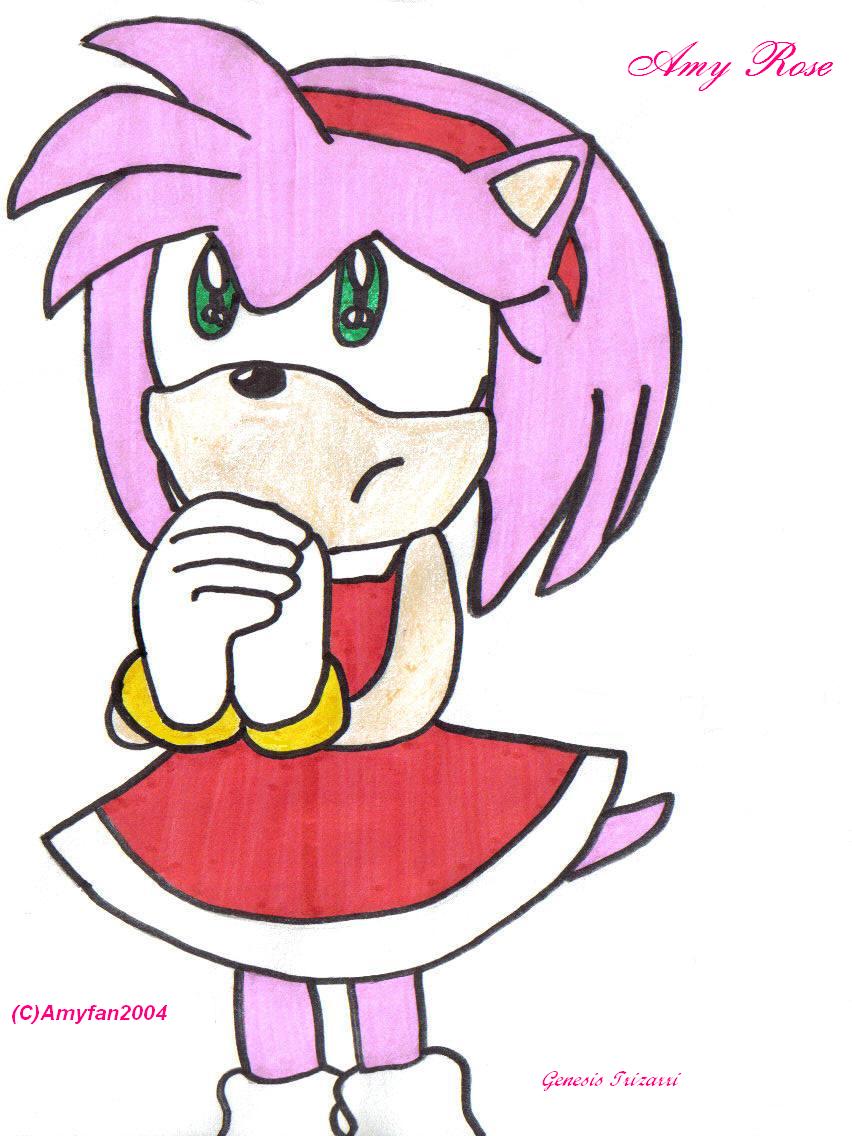 Amy Rose by Amyfan2004