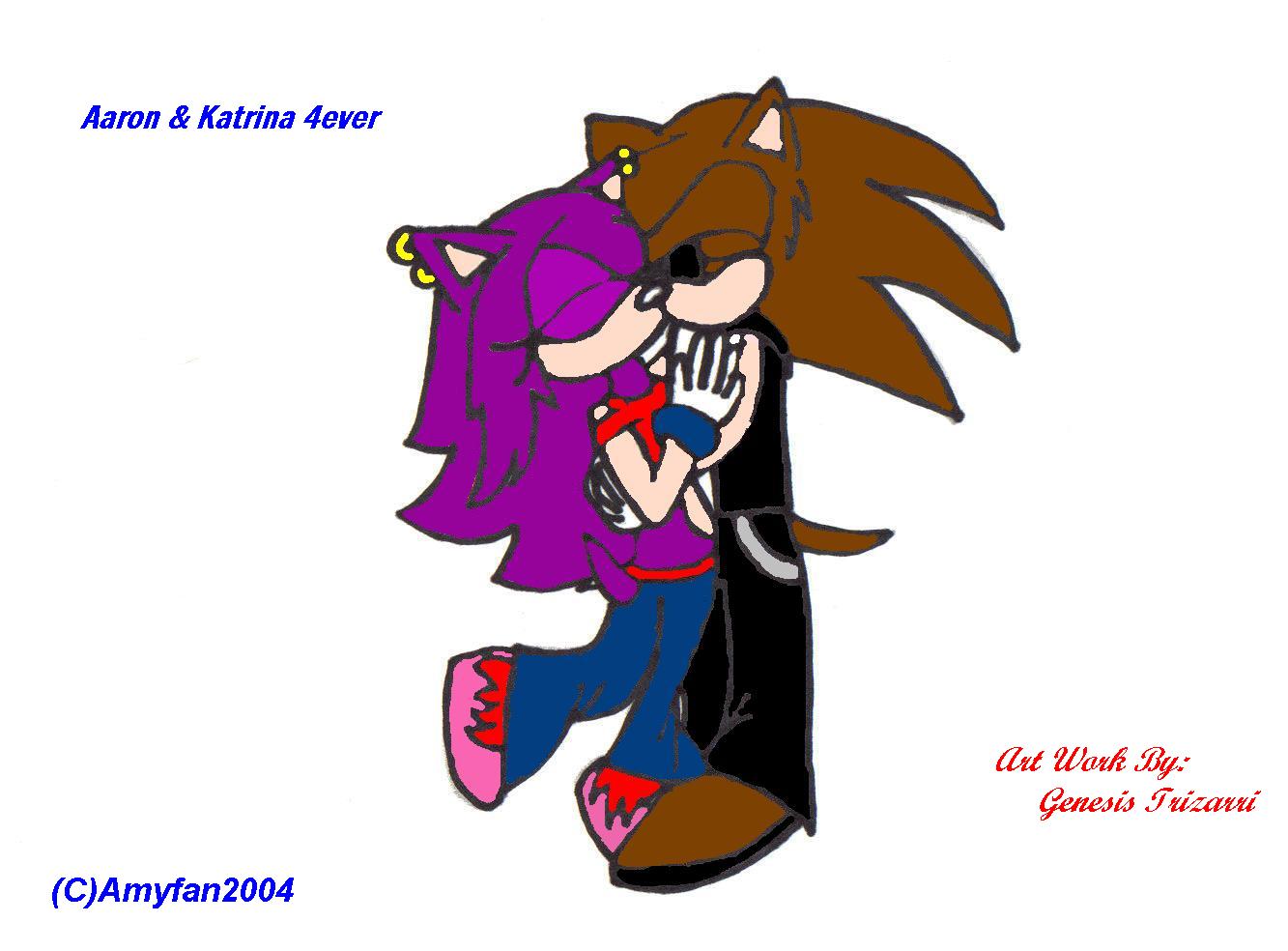 Aaron & Katrina Kissing- Request for inuyashas_gir by Amyfan2004