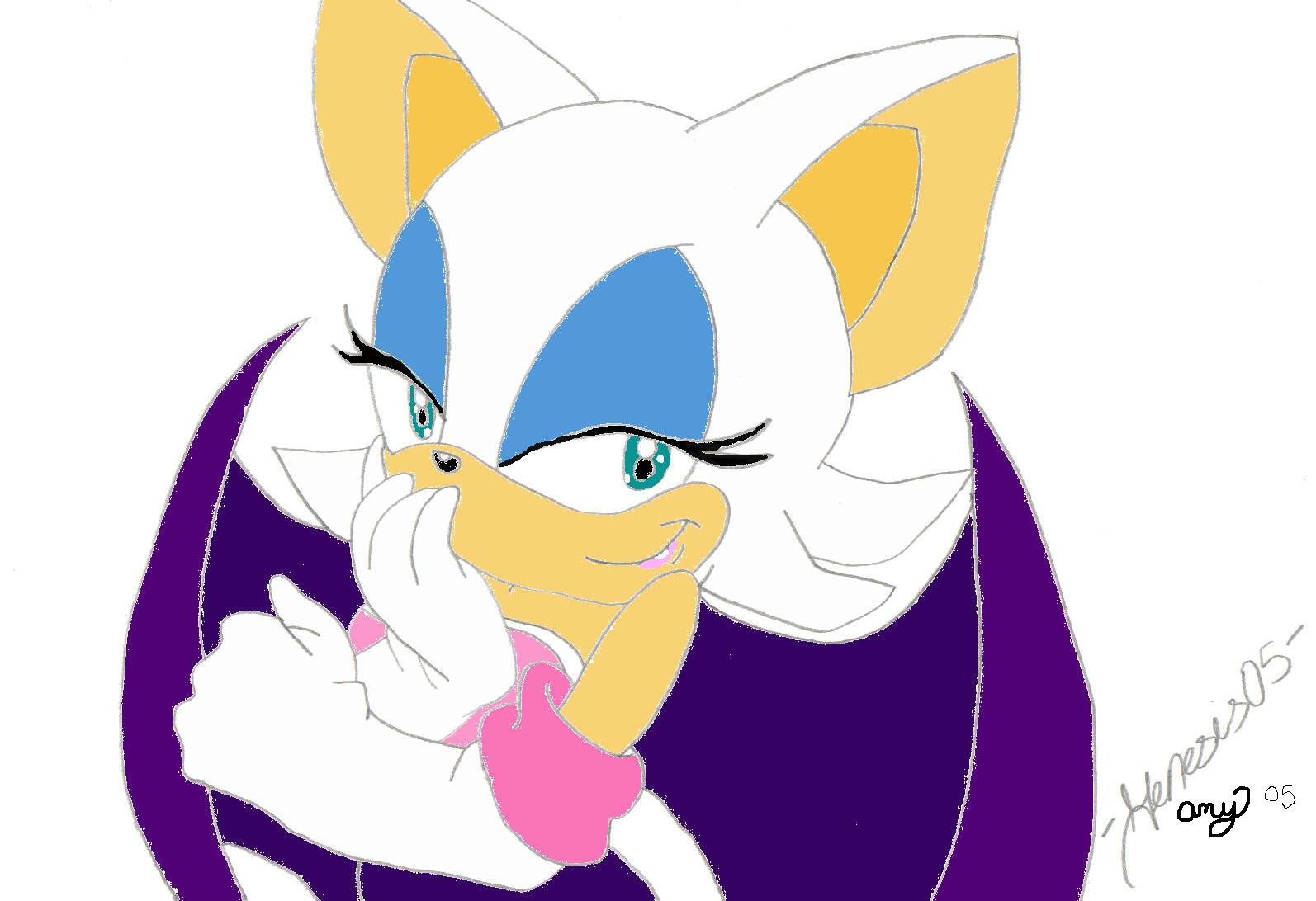 My first pic of Rouge by Amyfan2004