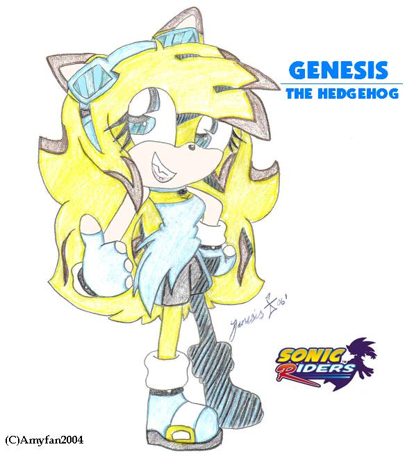 Genesis In Sonic Riders by Amyfan2004