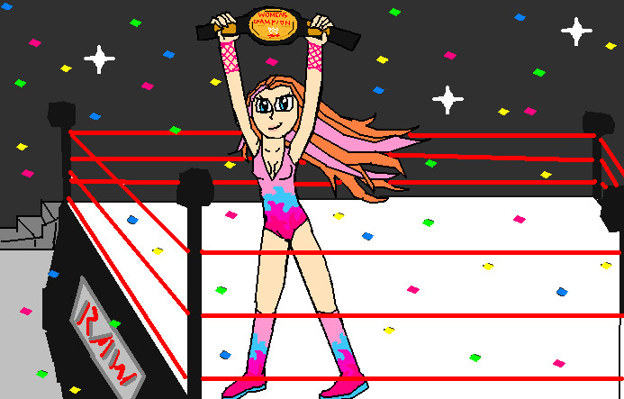 I'm the womens champion! XD by Amyrosegirl999
