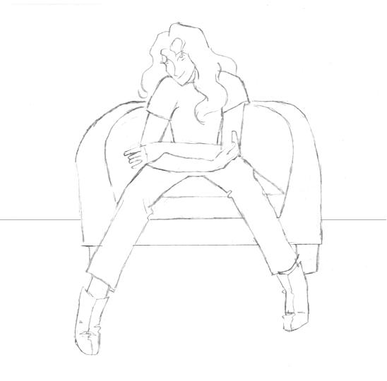 Sitting Ani by Ana