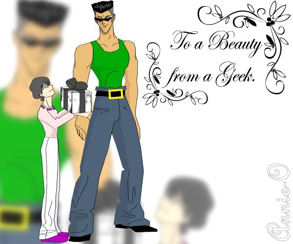 To a Beauty from a Geek by Ana