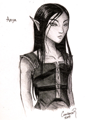 Arya Sketch by Anadriel