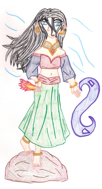 A Request for Wandering_Spirit – Karyana, the Geom by AnankeYamiko