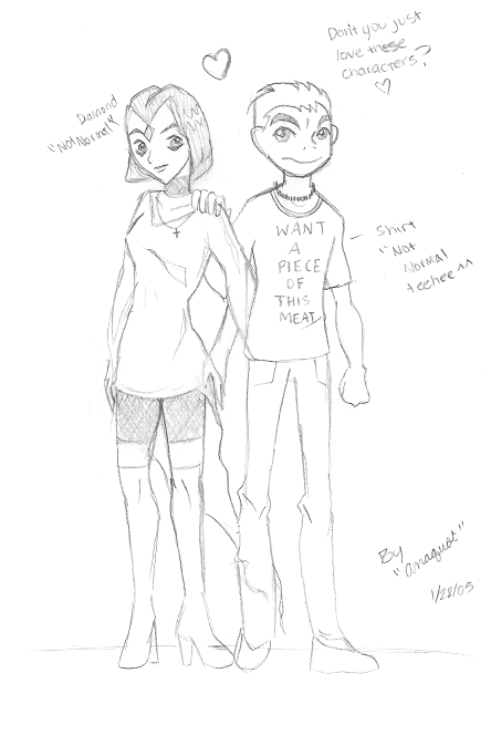 "normal teens" request for akuryou by Anaquot_touqanA