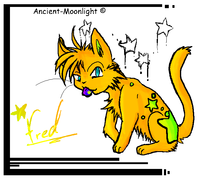 Neon Kitty::.. by AncientMoonLight