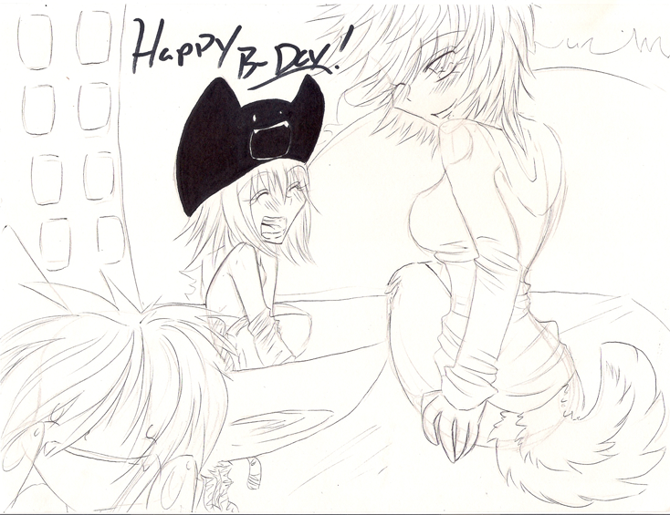 Happy B-Day Janetta~!! by AncientMoonLight