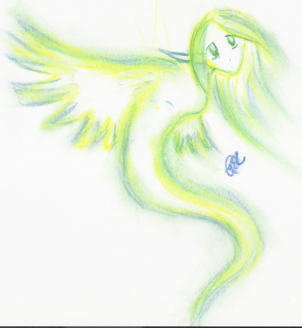 Green Air Sprite by Ancient_Naiad_Wishes