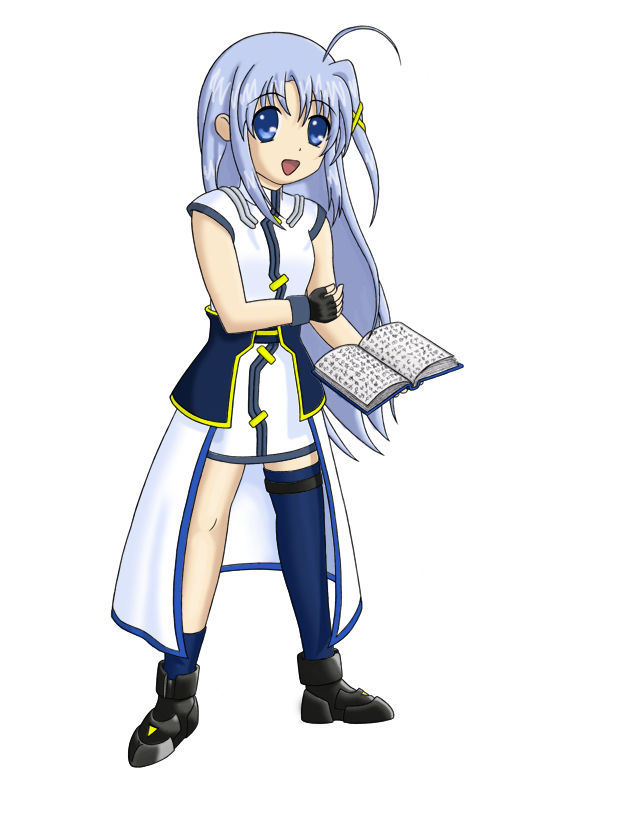 Reinforce (Mahou Shoujo Lyrical Nanoha Strikers) by Andell