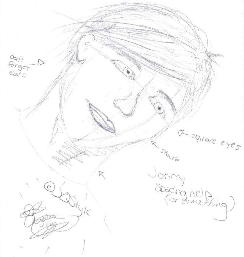 A Jonny Quest Drawing Help by Andrea