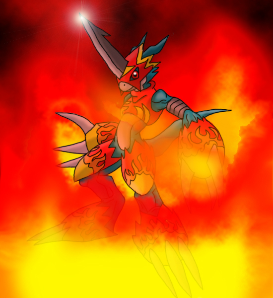 Flamedramon by Android69