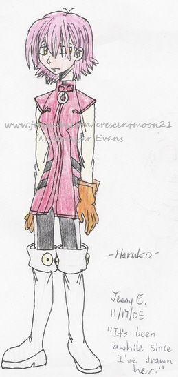 Haruko Bored by Android_21