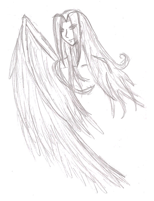 One Winged Angel by Aneroc