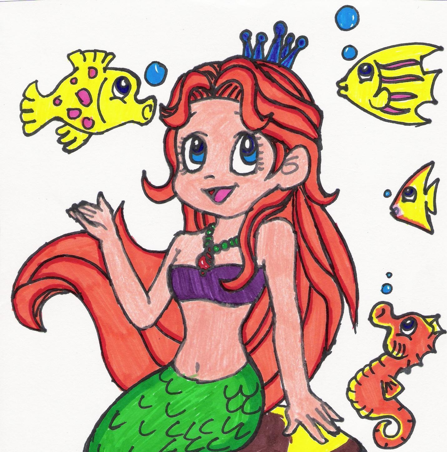 A Mermaid o_O by AngelKite