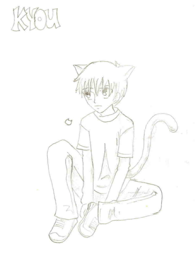 Cat boy Kyou by AngelKite
