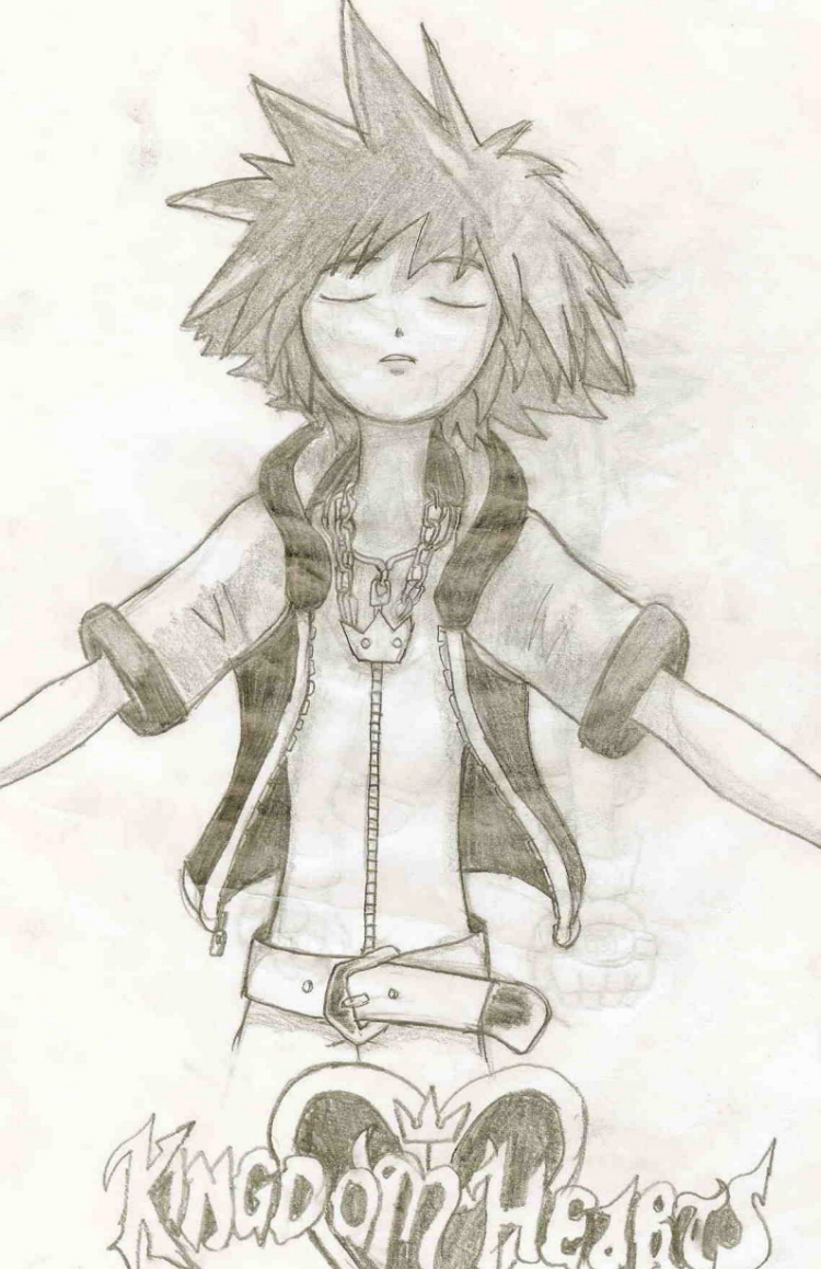 Sora (2nd time drawn) by AngelKite