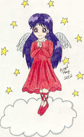 Rei the Angel by AngelRaye
